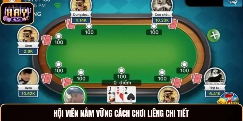 Cách chơi Liêng