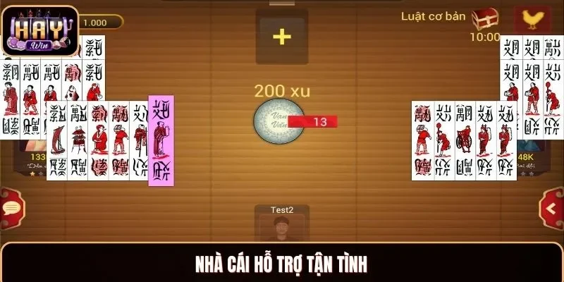 Nhà cái hỗ trợ tận tình
